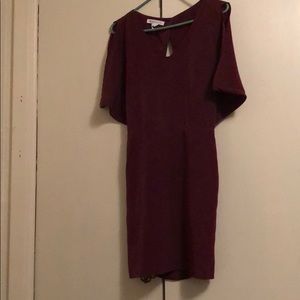 BcBg burgundy dress wore only twice
